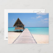 Vakantie op de Malediven Briefkaart (Voorkant / Achterkant)