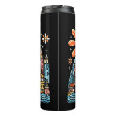 Vakantie op een eiland thermosbeker (Achterkant)