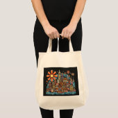Vakantie op een eiland tote bag (Voorkant (product))