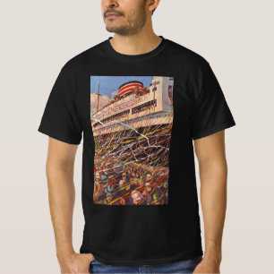 Vakantie op een oud cruiseschip; Bon Voyage-feest! T-shirt