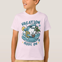 Vakantie op het strand t-shirt
