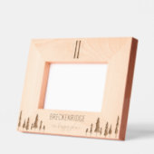 Vakantie op maat skigebied gegraveerde lijstjes (Links)