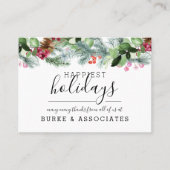 Vakantie op maat voor bedrijf visitekaartje (Voorkant)