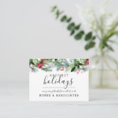 Vakantie op maat voor bedrijf visitekaartje (Staand voorkant)