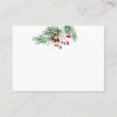 Vakantie op maat voor bedrijf visitekaartje (Achterkant)