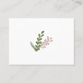 Vakantie op maat voor bedrijf visitekaartje (Achterkant)