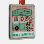 Vakantie op wielen - Premium-versiering Metalen Ornament (Rechts)