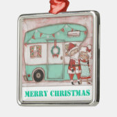 Vakantie op wielen - Premium-versiering Metalen Ornament (Links)