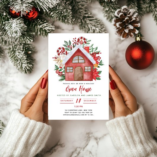 Vakantie Open Huis Uitnodiging