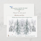 Vakantie Open Huis: uitnodiging (Voorkant / Achterkant)