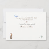 Vakantie open huis uitnodiging: kaart (Achterkant)