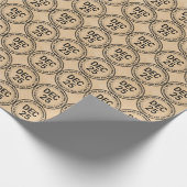 Vakantie opent geen kerstpapier cadeaupapier (Hoek)