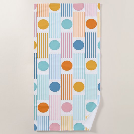 Vakantie opwinding Strandlaken (Voorkant)