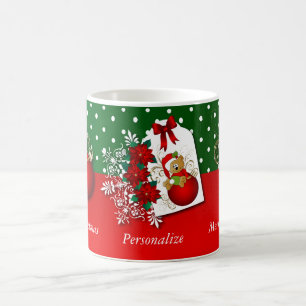 Vakantie Ornament Kerst Beer Koffiemok