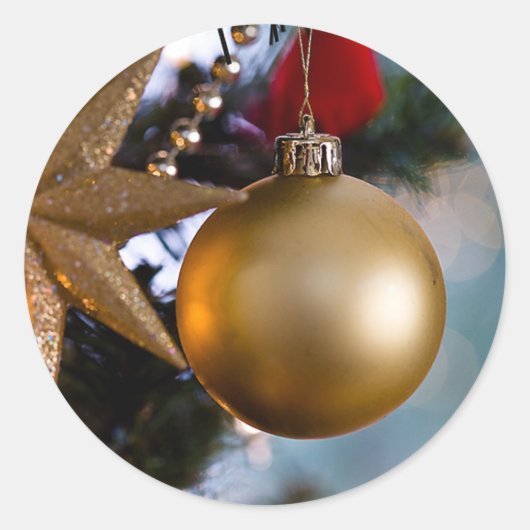 Vakantie Ornament stickers (Voorkant)