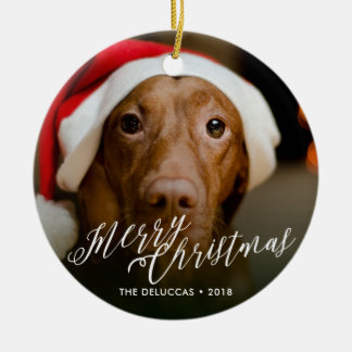 Vakantie Ornament *Vrolijke Scriptmas*