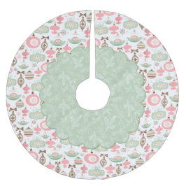 Vakantie Ornamenten en Evergreens Treeskirt Kerstboom Rok