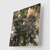 Vakantie Ornamenten Wandklok (Hoek)