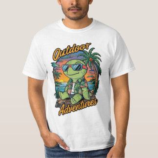Vakantie, Outdoor avonturen, design T-shirt