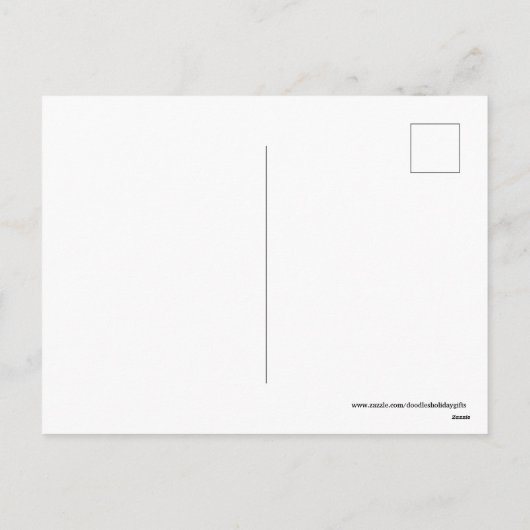 Vakantie Paashaas kind briefkaart (Achterkant)