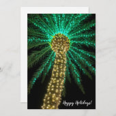 Vakantie Palm Tree Holiday Kaart (Voorkant / Achterkant)