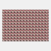 Vakantie Paperwhites en Amaryllis Bloemenpatroon Inpakpapier Vel (Voorkant 2)