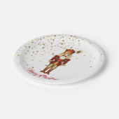 Vakantie papier Borden-Notenkraker Papieren Bordje (Gekanteld)
