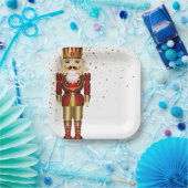 Vakantie papier Borden-Notenkraker Papieren Bordje (Feest)