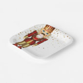 Vakantie papier Borden-Notenkraker Papieren Bordje (Gebogen)