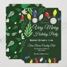 Vakantie partij zeer vrolijk gekleurde vakantie li kaart