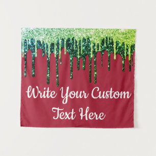 Vakantie Party Photo Booth Achtergrond Lelijke Ker Wandkleed