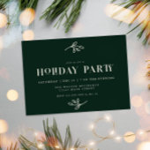 Vakantie Party Uitnodiging Kerstfeest Uitnodigen