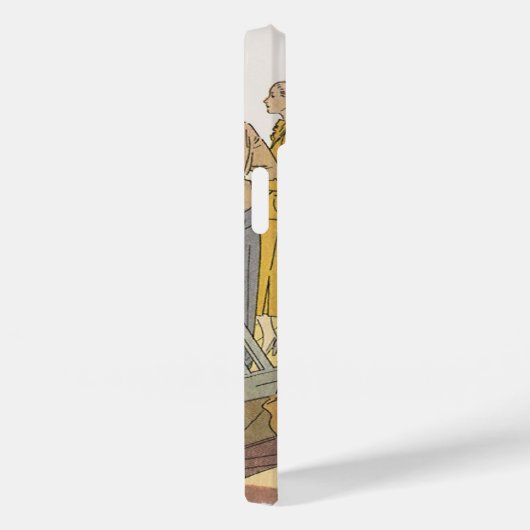  vakantie, passagiersschip op dek Case-Mate iPhone case (Achterkant / Rechts)