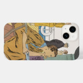 vakantie, passagiersschip op dek Case-Mate iPhone case (Achterkant (horizontaal))