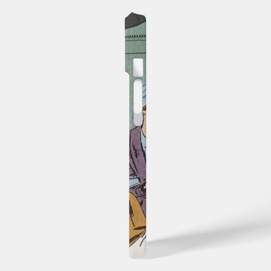  vakantie, passagiersschip op dek Case-Mate iPhone case (Achterkant / Links)