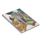  vakantie, passagiersschip op dek notitieboek (Rechterzijde)