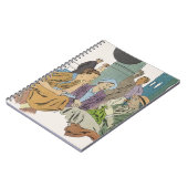  vakantie, passagiersschip op dek notitieboek (Linkerzijde)