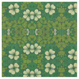 Vakantie patroon - St. Patrick's Day Shamrock Stof