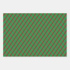 Vakantie Patroon Verpakking Papier Platte Blad Set Inpakpapier Vel