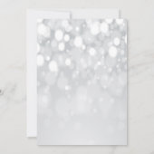 Vakantie Pensioen Partij Poinsettia Uitnodiging (Achterkant)