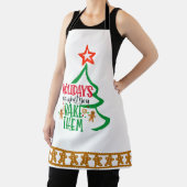 vakantie peperkoek Cookie Design Schort (Insitu)