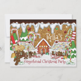 Vakantie peperkoek Koekje Kerstfeest Kaart