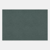 Vakantie Pinecone Evergreen Smaragd Plaid Kerstmis Inpakpapier Vel (Voorkant 2)