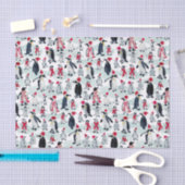 VAKANTIE PINGUÏN FEEST TISSUEPAPIER (Craft)