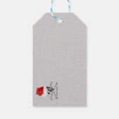 Vakantie Pirate Skulls #2 Cadeaulabel (Achterkant)