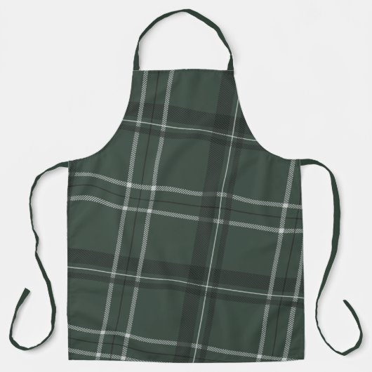 Vakantie plaid eenvoudig groen schort (Voorkant)