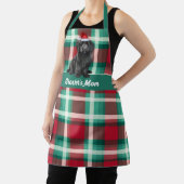 Vakantie Plaid Labradoodle Santa Dog Kerstmis Schort (Insitu)