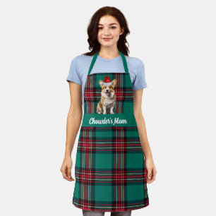Vakantie Plaid Pembroke Welsh Corgi Dog Christmas Schort