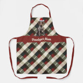 Vakantie Plaid Schattigee GSP Pointer Santa Dog Ch Schort (Voorkant)