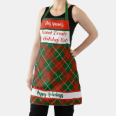 Vakantie Plaid Schort "Sweet Treats" (Insitu)